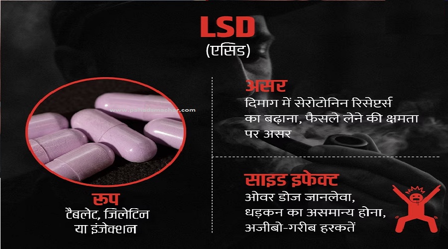 NCB ने LSD ड्रग की सबसे बड़ी खेप पकड़ी, बिगाड़ देता है मानसिक संतुलन