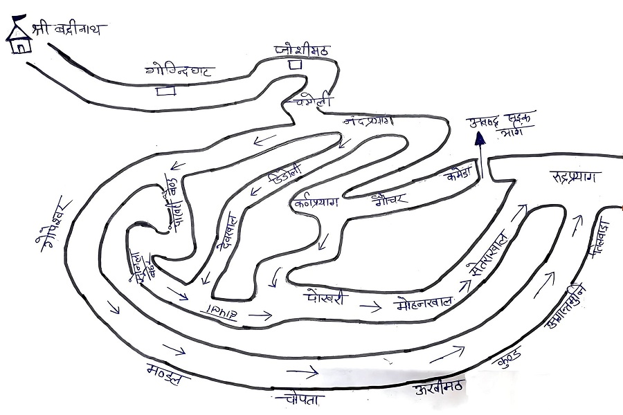 उत्तराखंड: बदरीनाथ जाने वालों के लिए जरूरी खबर, बंद है मुख्य मार्ग, इस तरह पहुंचें धाम