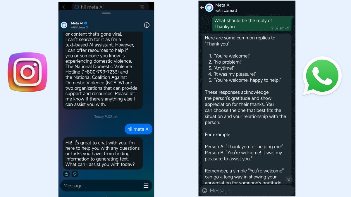 रोलआउट हुआ META AI, WhatsApp-Facebook और Instagram पर ऐसे करें यूज
