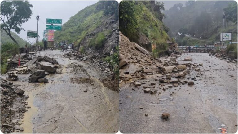 उत्तराखंड : भारी बारिश से जनजीवन अस्त-व्यस्त, उफान पर नदी-नाले, यहां बर्फबारी ने बढ़ाई ठंड