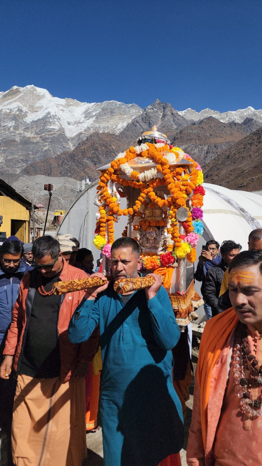 उत्तराखंड: केदारनाथ धाम के कपाट शीतकाल के लिए बंद