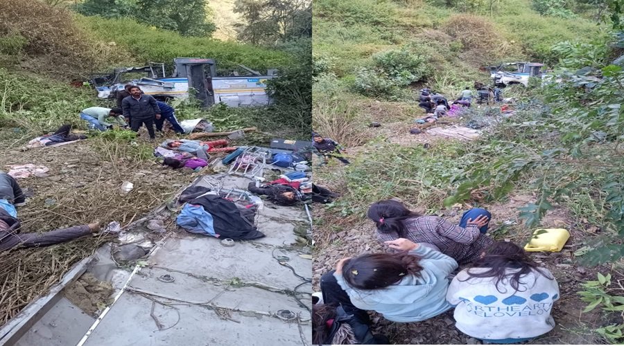 उत्तराखंड में बड़ा बस हादसा, तीन की मौत, 27 लोग थे सवार