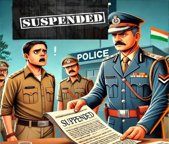 Uttarakhand police : SSP का बड़ा एक्शन, SSI लाइन हाजिर, SI सस्पेंड