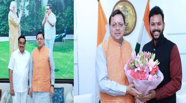 नागरिक उड्डयन और जल शक्ति मंत्री से मिले मुख्यमंत्री पुष्कर सिंह धामी नागरिक उड्डयन और जल शक्ति मंत्री से मिले मुख्यमंत्री पुष्कर सिंह धामी