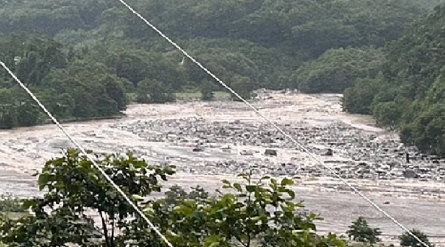 मूसलधार बारिश से तबाही, पुल बहा, मकानों को ख़तरा मूसलधार बारिश से तबाही, पुल बहा, मकानों को ख़तरा