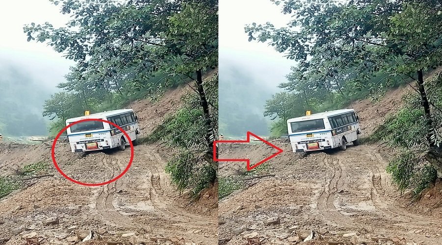 बड़ा हादसा टला : रोडवेज बस फिसलकर लटकी, हर्षिल घाटी का पैदल संपर्क भी कटा बड़ा हादसा टला : रोडवेज बस फिसलकर लटकी, हर्षिल घाटी का पैदल संपर्क भी कटा