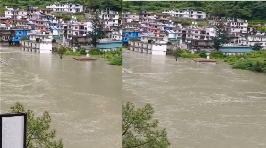 उत्तरकाशी ब्रेकिंग: यमुना नदी पर स्यानाचट्टी के पास बनी बड़ी झील, 150 लोग सुरक्षित स्थानों पर शिफ्ट, घर और होटल जलमग्न