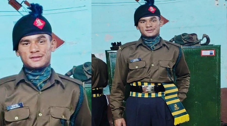पुंछ में तैनात अग्निवीर दीपक सिंह का गोली लगने से निधन, चंपावत में शोक की लहर पुंछ में तैनात अग्निवीर दीपक सिंह का गोली लगने से निधन, चंपावत में शोक की लहर