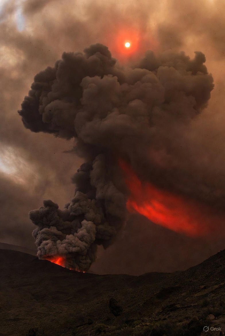 इथियोपिया ज्वालामुखी विस्फोट: 12,000 साल बाद उठा राख का विशाल गुबार, भारत पहुंचा खतरा, DGCA ने जारी की सख्त एडवाइजरी