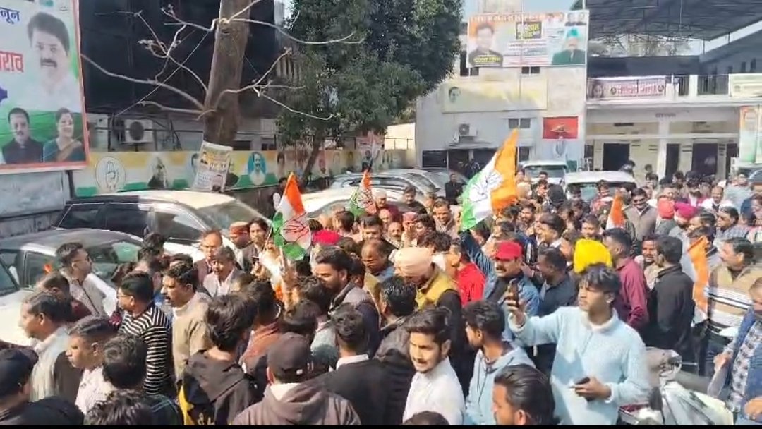 उत्तराखंड: बिगड़ती कानून व्यवस्था के खिलाफ कांग्रेस का पुलिस मुख्यालय कूच