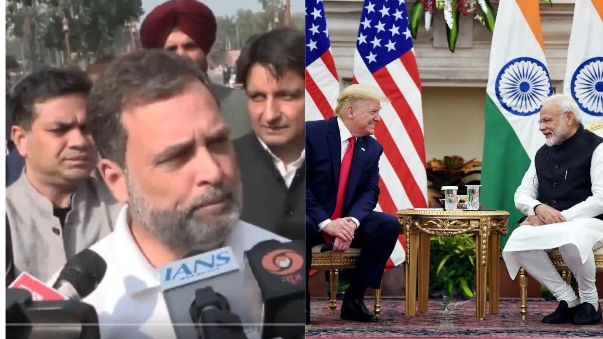 लोकसभा में राहुल गांधी का हमला, ‘ट्रेड डील से किसानों को नुकसान, एपस्टीन फाइल्स और अडाणी केस से PM पर दबाव