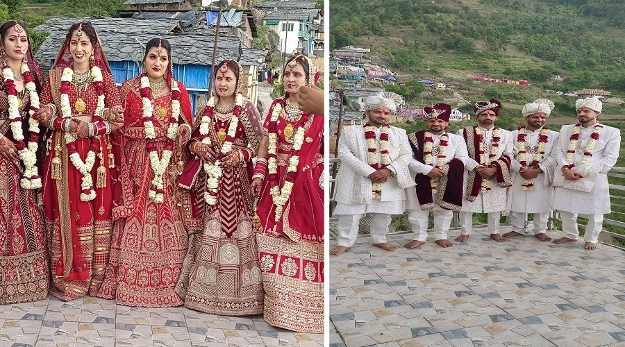एक ही आंगन में छह शादियां: जौनसार बावर की ‘जोजोड़ा’ परंपरा बनी मिसाल