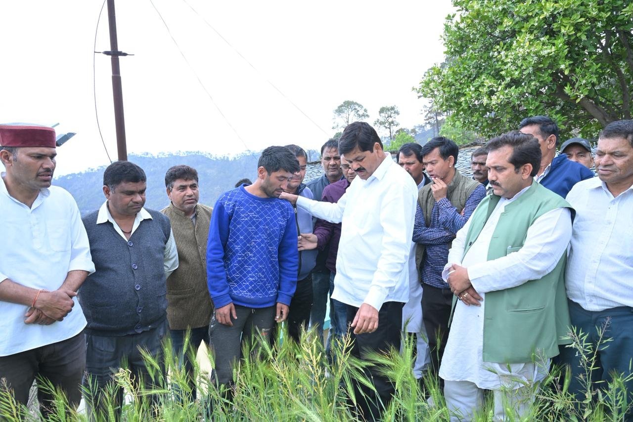 पोखड़ा ब्लॉक के भटकोट में आदमखोर बाघ ने 4 वर्षीय बच्ची को बनाया, मौके पर पहुंचे कांग्रेस प्रदेश अध्यक्ष गणेश गोदियाल पोखड़ा ब्लॉक के भटकोट में आदमखोर बाघ ने 4 वर्षीय बच्ची को बनाया, मौके पर पहुंचे कांग्रेस प्रदेश अध्यक्ष गणेश गोदियाल