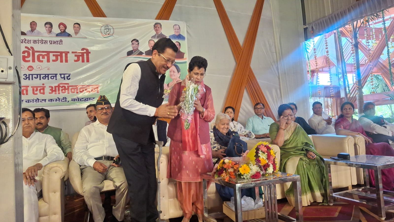 कुमारी शैलजा जगा रहीं कांग्रेस का खोया आत्मविश्वास, जामवंत-हनुमान प्रसंग से समझाया संदेश : धस्माना