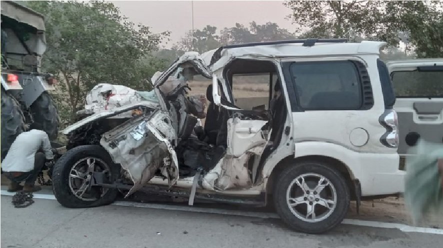 बेटी की शादी से घर लाैट रहा था परिवार, हादसे में पांच लोगों की मौत