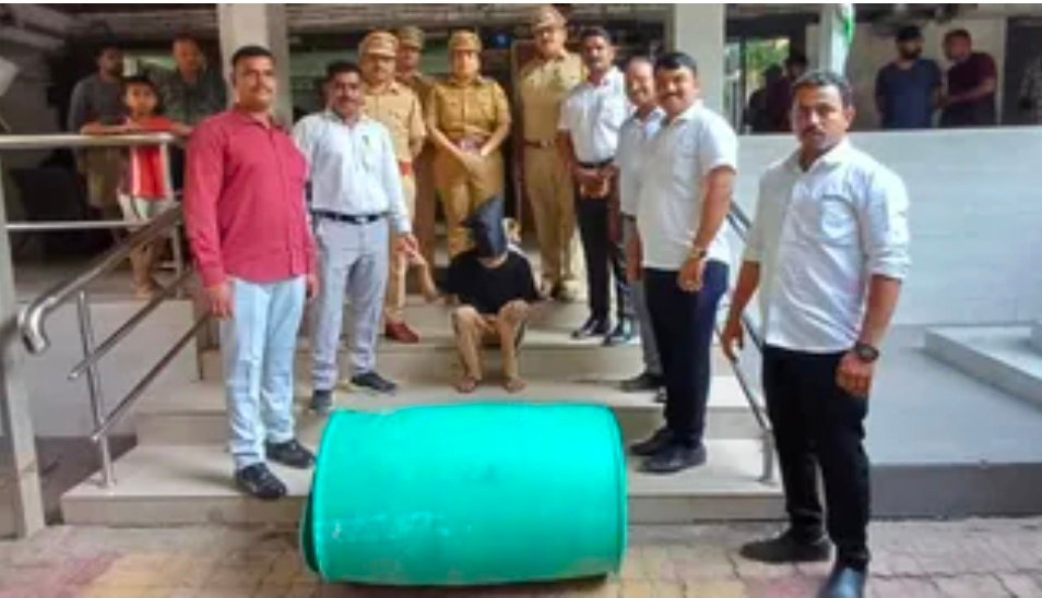 मुंब्रा में ‘ड्रम कांड’: प्रेमिका ने पति और भाई संग मिलकर प्रेमी की हत्या, शव नाले में फेंका