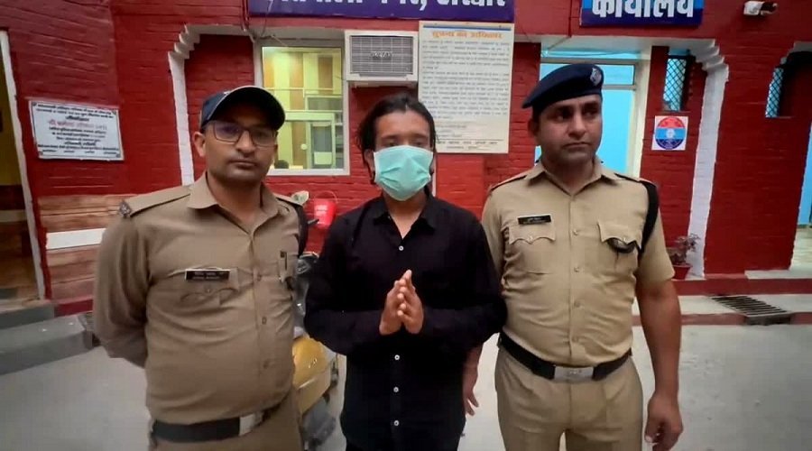 हरिद्वार को बम से उड़ाने की धमकी देने वाला आरोपी गिरफ्तार