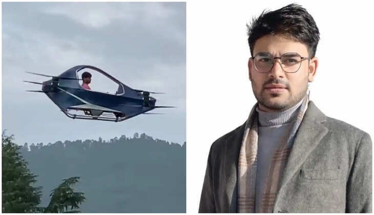 बागेश्वर के युवा रवि टम्टा की बड़ी उपलब्धि, बनाई देश की पहली उड़ने वाली कार 