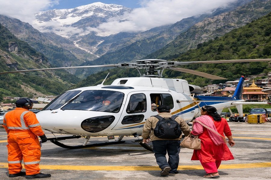 केदारनाथ हेली सेवा के दूसरे चरण की बुकिंग शुरू, पहले दिन 55 फीसदी टिकट बुक
