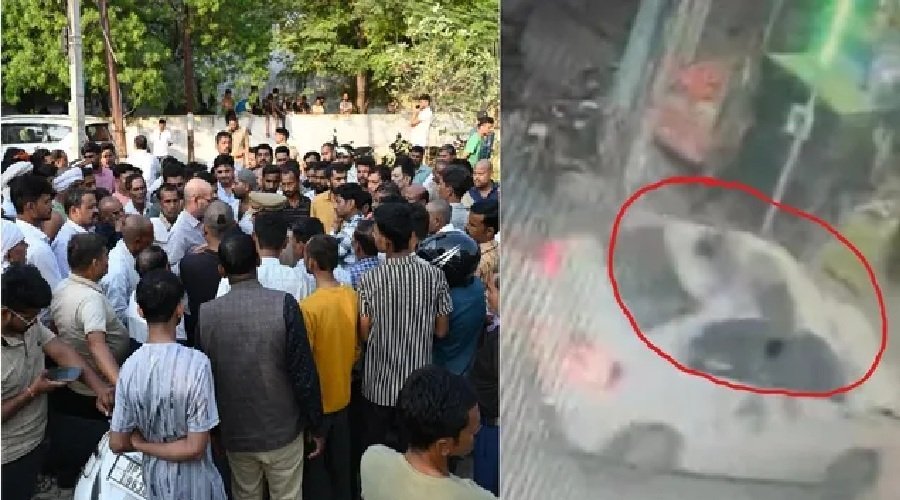 कानपुर में युवक की बेरहमी से हत्या, कार की छत पर लिटाकर डेढ़ किमी तक घसीटा